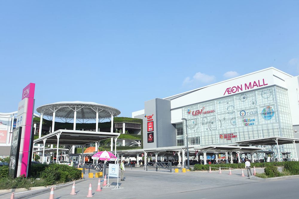 Mặt tiền AEON Mall Hà Đông