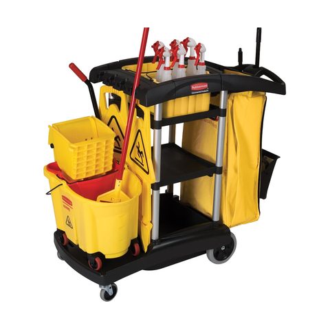 Xe làm vệ sinh đa năng, mang theo đủ dụng cụ